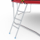Батут с сеткой DFC PELPO 12ft с лестницей, RED - 8